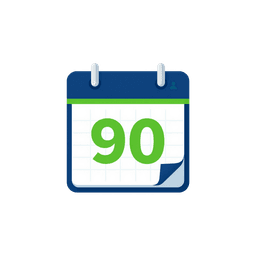 90 days icon